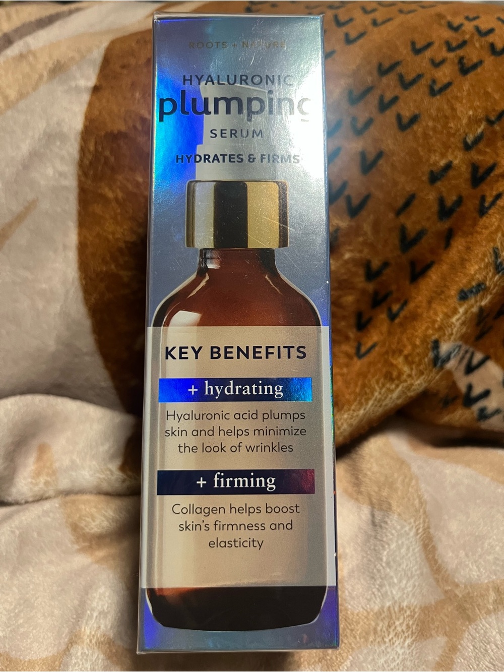 Roots Hyaluronic Plumping Serum - hydrating and firming